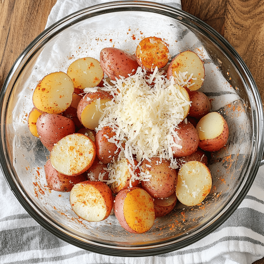 Air Fryer Red Potatoes – Crispy, Quick And Easy To Make 10 Air fryer red potatoes served with sauce