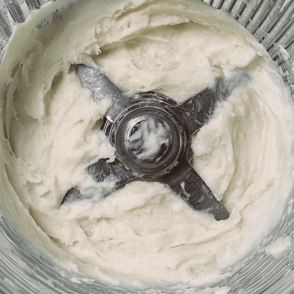 Cottage Cheese Mashed Potatoes: A Creamy, Protein-Packed Twist You’ll Love 11 blending cottage cheese with garlic