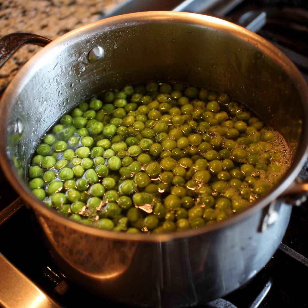Cream Peas and Potatoes Recipe – Rich, Creamy & Quick To Make 10 Whisking creamy white sauce for peas and potatoes