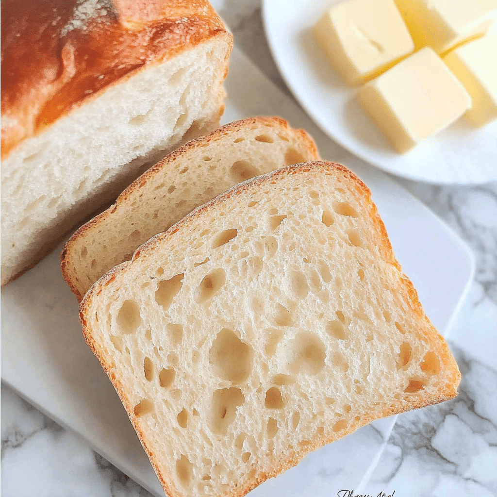 Sourdough Potato Bread Recipe – Soft, Flavorful, and Easy to Make 9 sourdough potato bread loaf on rustic table